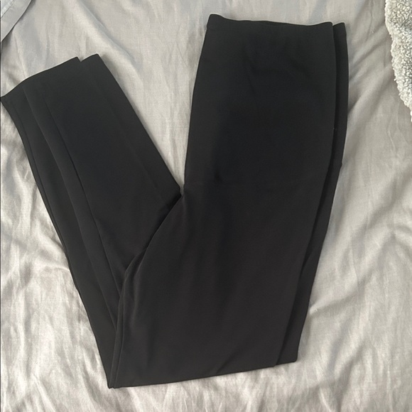 Black Maternity Cotton Leggings - Picture 1 of 2